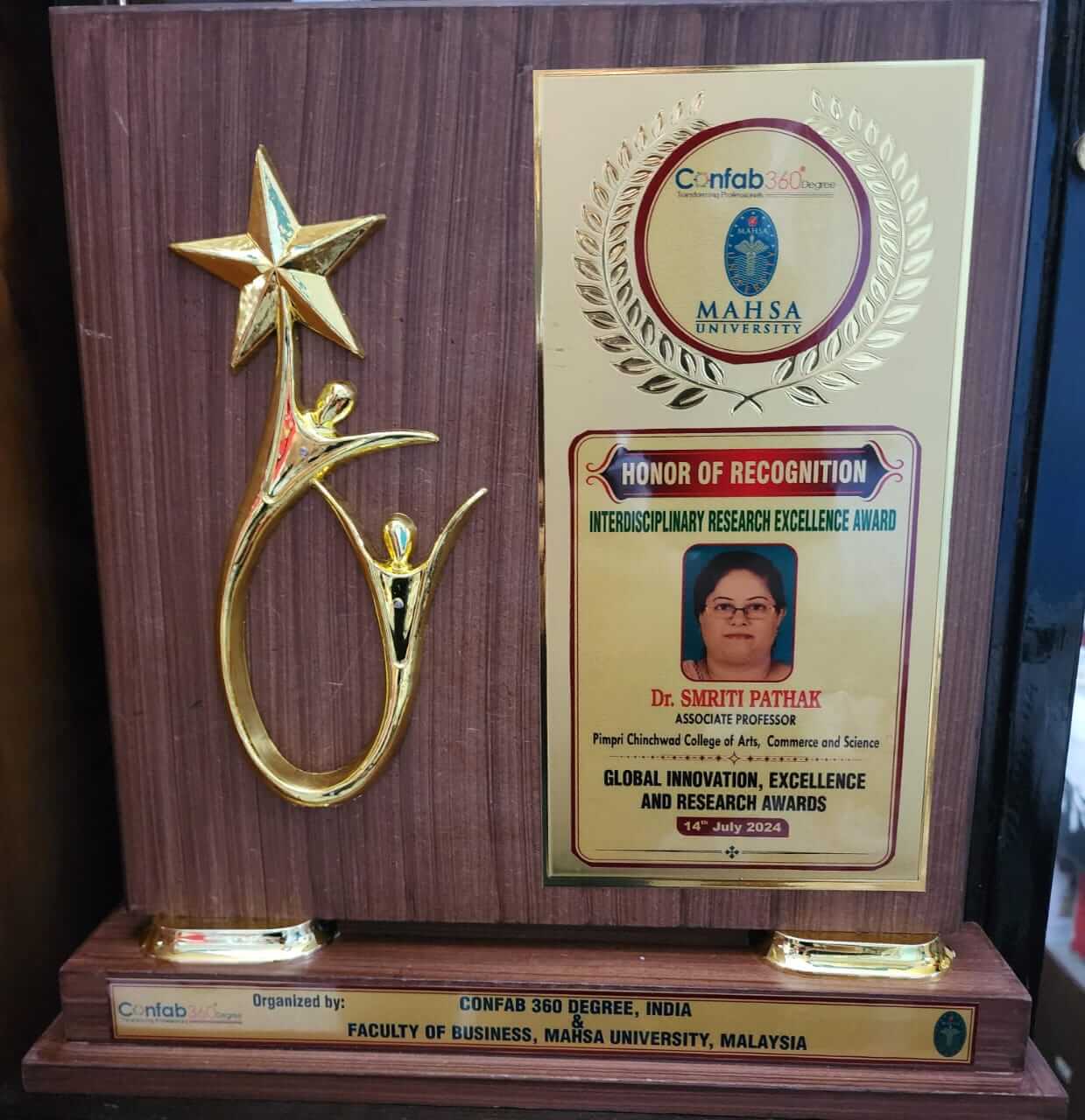 PCACS Achievement